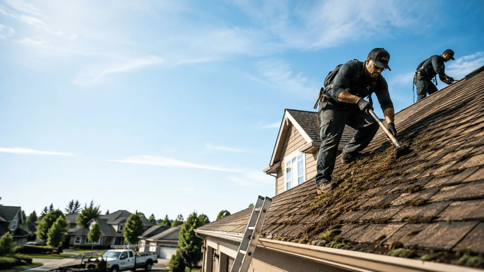 Roof Moss Removal in California near me